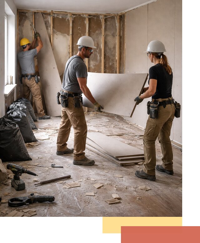 Демонтаж стеновых панелей в Усинске быстро и аккуратно