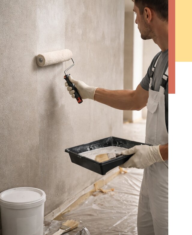 Грунтовка стен в Усинске от 2252 руб. м2 — быстро, недорого, с материалом | ОТДЕЛОЧНИК-Снс