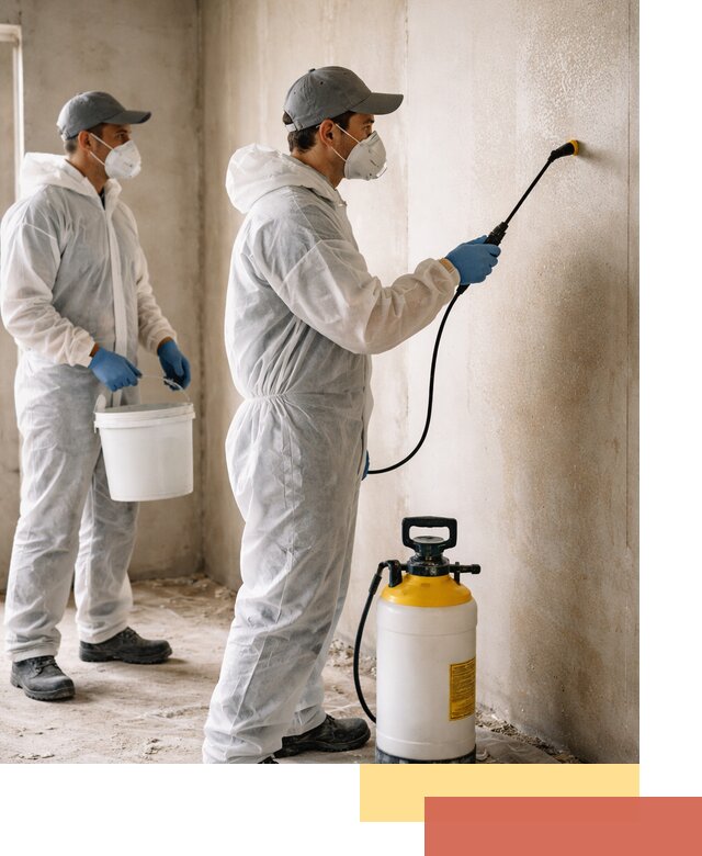 Антисептическая обработка стен в Усинске профессионально