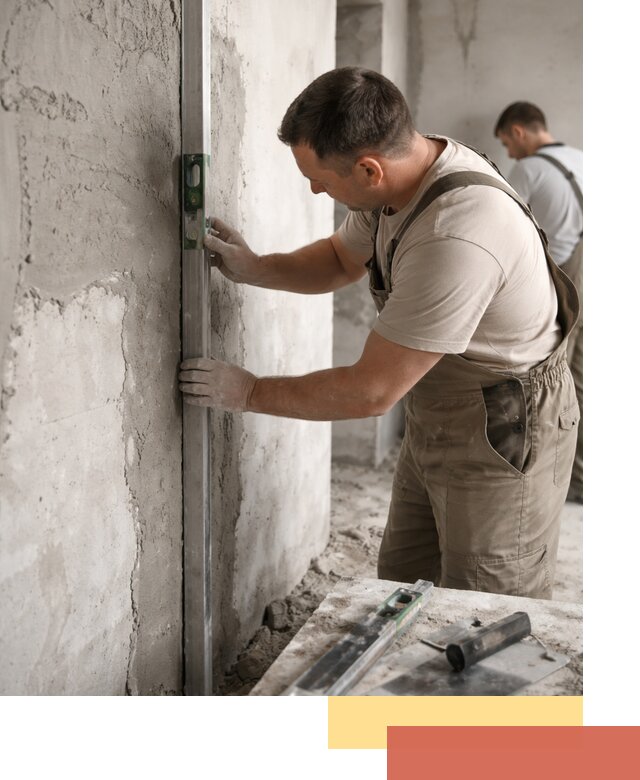 Установка штукатурных маяков в Усинске с гарантией качества