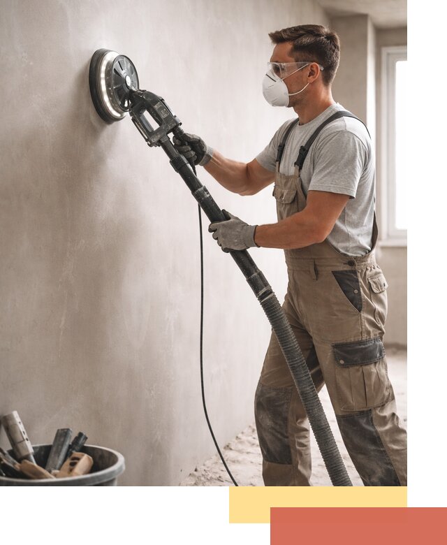 Профессиональная шлифовка стен в Усинске быстро и качественно