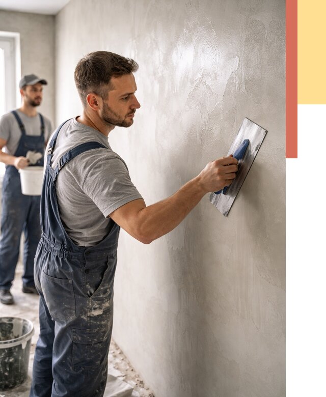 Глянцевание штукатурки стен в Усинске от 7679 руб. — услуги и затирка | ОТДЕЛОЧНИК-Снс