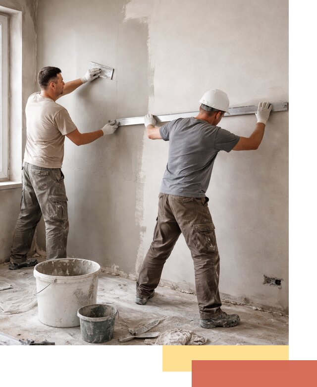 Штукатурка стен под покраску в Усинске качественно и быстро