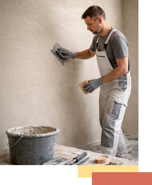 Декоративная штукатурка травертин в Усинске для стен и потолков