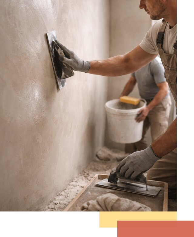 Нанесение марокканской штукатурки таделакт в Усинске