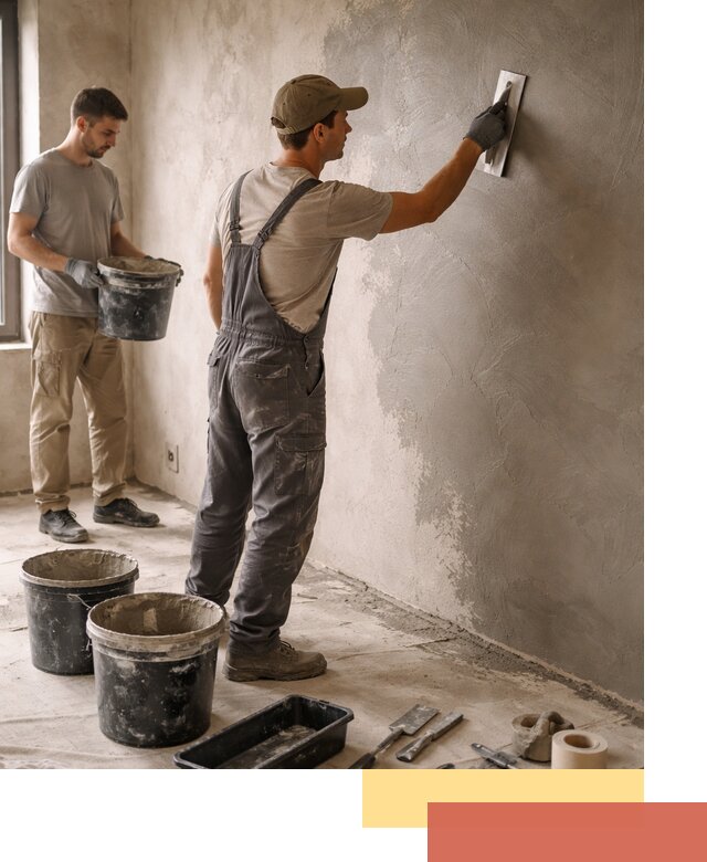Нанесение микроцемента на стены в Усинске качественно и быстро