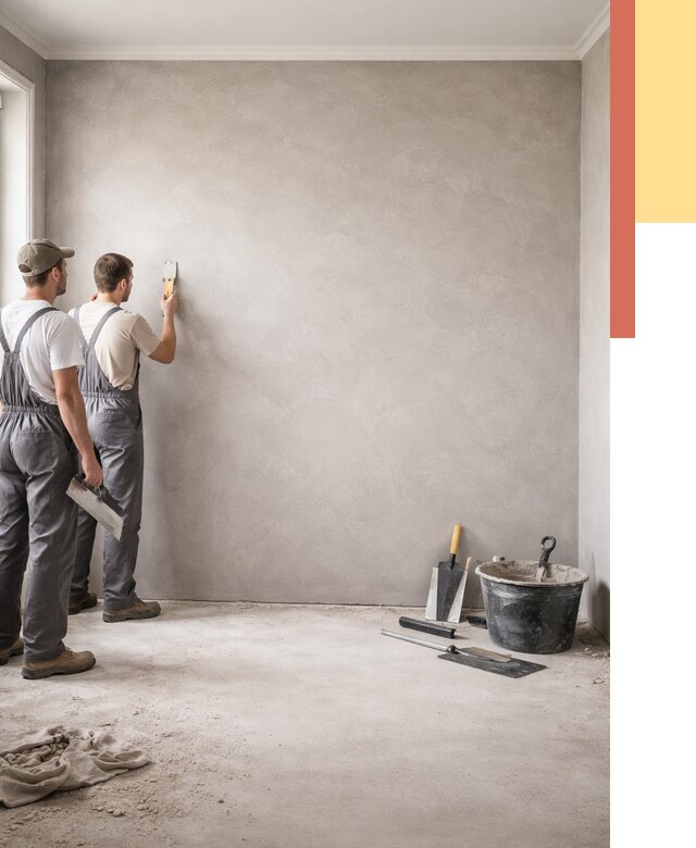 Микробетон на стены в Усинске от 1280 руб. — нанесение и отделка | ОТДЕЛОЧНИК-Снс