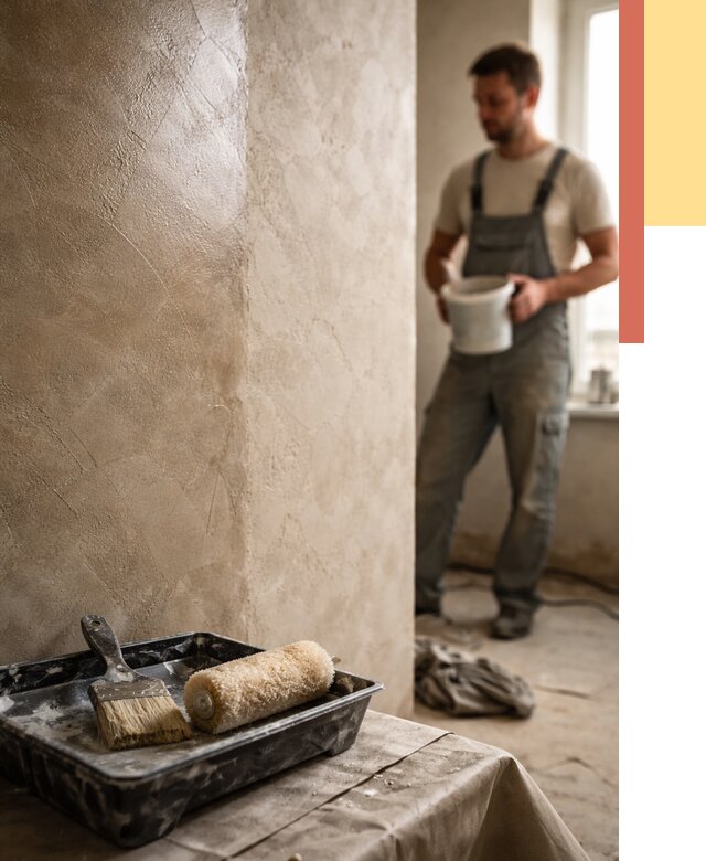 Нанесение воска на штукатурку в Усинске от 3583 руб. | Услуги ОТДЕЛОЧНИК-Снс