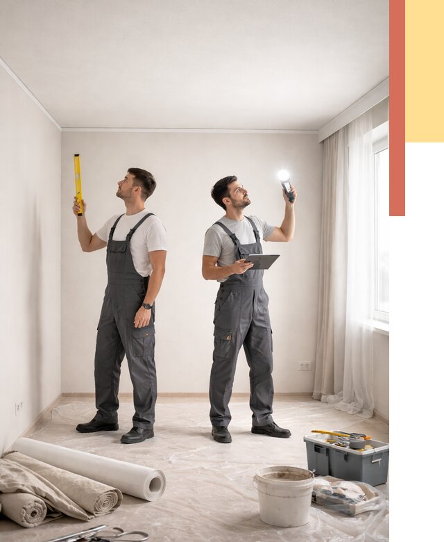 Отделка потолка в Усинске недорого от 768 руб/м2 | Услуги ОТДЕЛОЧНИК-Снс