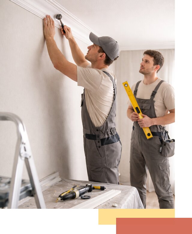 Монтаж потолочного плинтуса в Усинске качественно и быстро