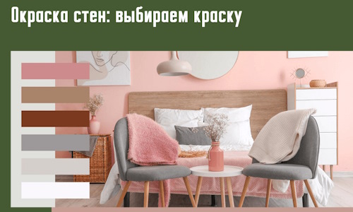Окраска стен: выбираем краску в Усинске. 